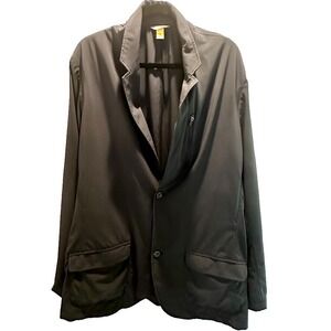 Eddie Bauer Travex Departure Packable Blazer Size T48 Commuter Travel Hiking